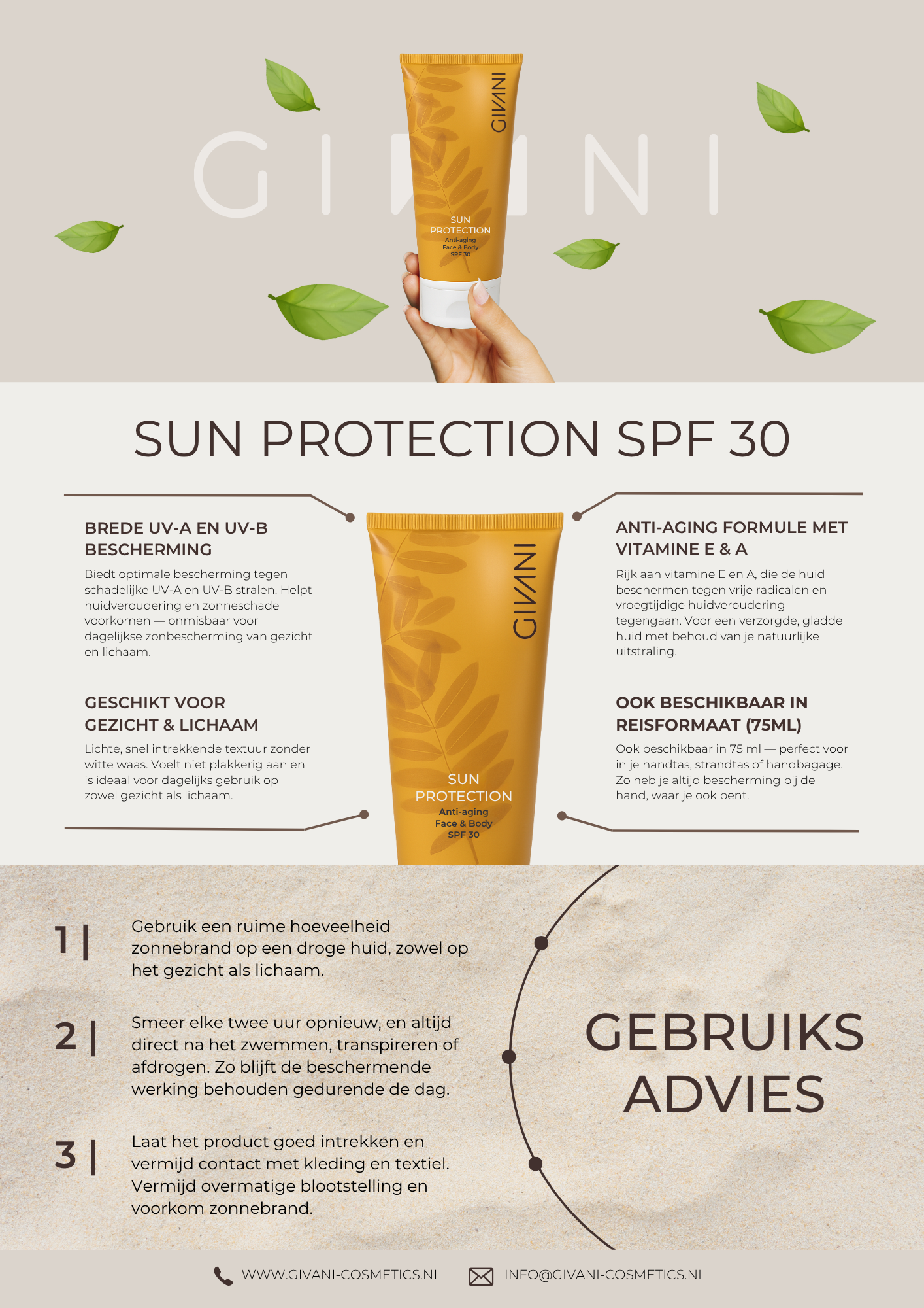 Sun Protection anti-ageing SPF 30 - 75ML