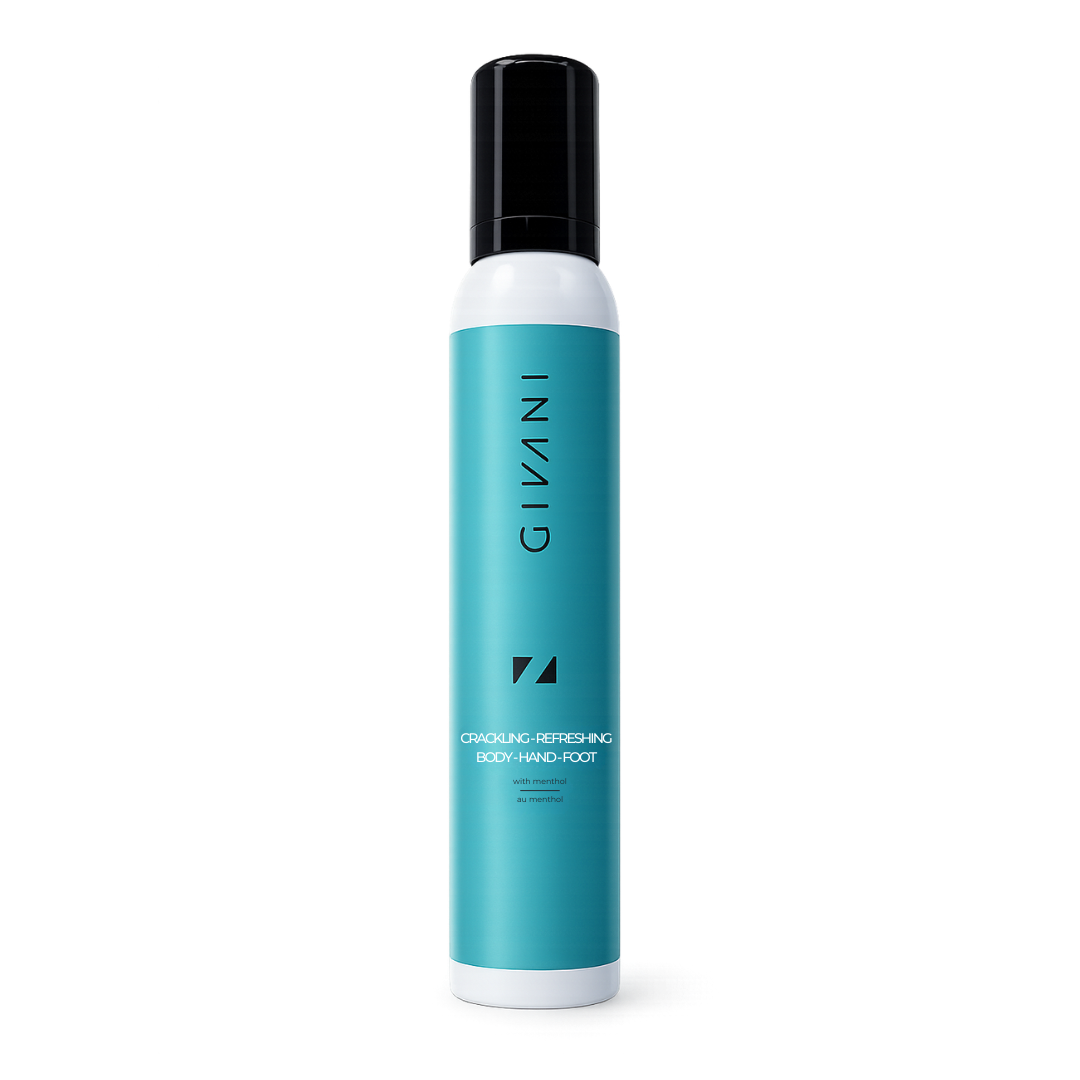 Crackling Refreshing Foam  Foot - Hand- Body 200 ml